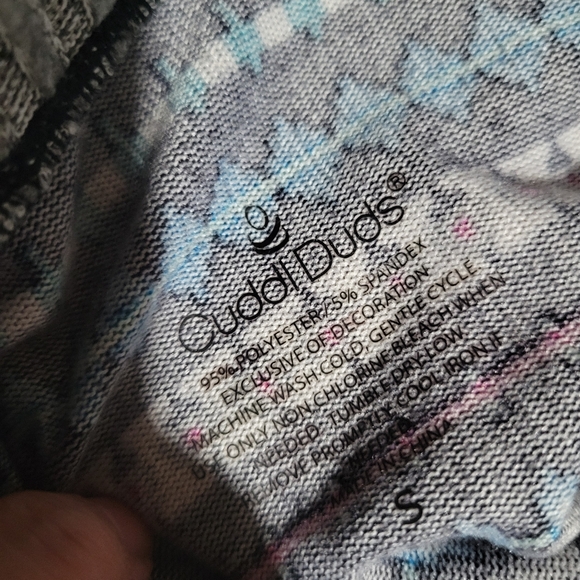 Cuddl Duds - lot of 2 - PJ bottoms - Picture 2 of 4